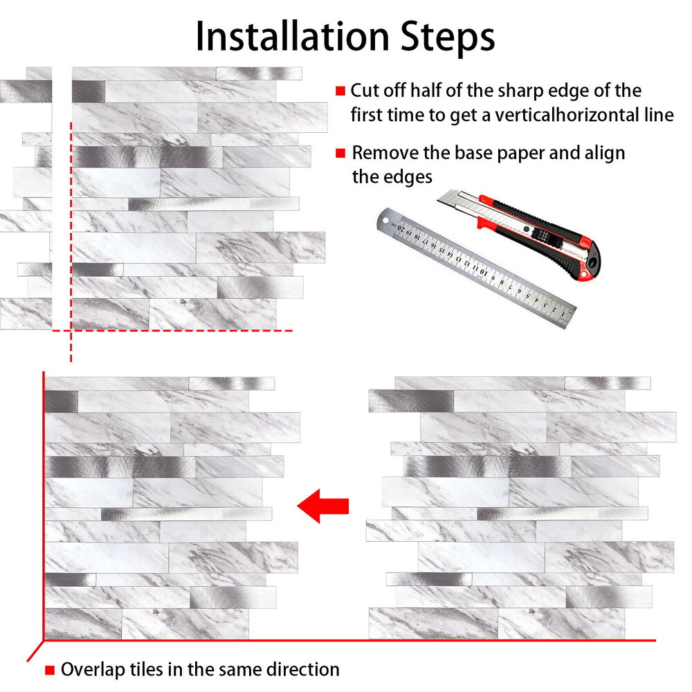 Oppio Wit marmerlook Natuursteen ALU Wildverband - Zelfklevend Mozaiek 303x298x4mm Oppio Wit marmerlook Natuursteen ALU Wildverband - Zelfklevend Mozaiek 303x298x4mm