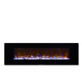 Oppio New York - 127 CM OPBOUW Elektrische Sfeerhaard MET VERWARMING + WIFI + APP FUNCTIE