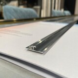 Oppio Tussenprofiel tbv. PVC Wandpanelen - Zilver Oppio Tussenprofiel tbv. PVC Wandpanelen - Zilver