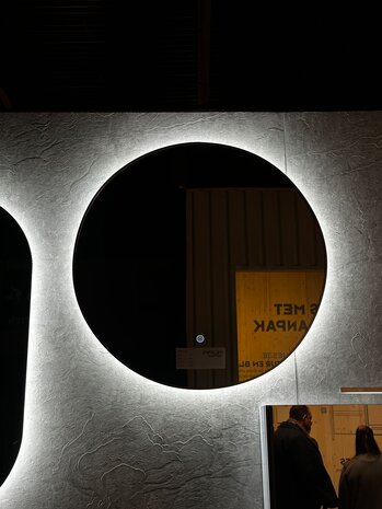 Oppio LUNA - 100 CM ( GOUD ) Badkamerspiegel met verlichting Oppio LUNA - 100 CM ( GOUD ) Badkamerspiegel met verlichting