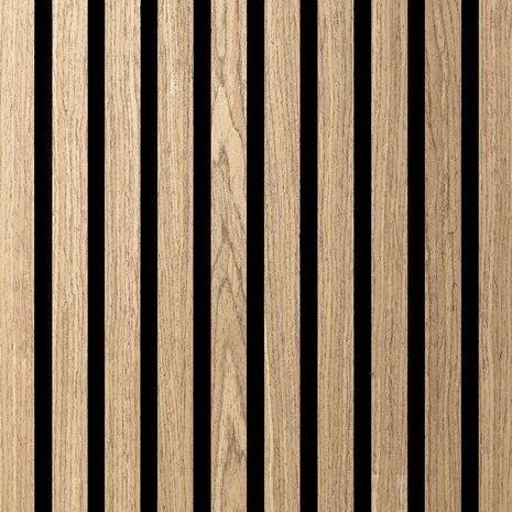Oppio €25 PER PANEEL - 60x260 cm WALNOOT Eiken akoestische wand panelen