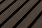 €20.99 Per Stuk - ROSEWOOD - Zwarte strepen - Gevelbekleding – Composiet | 290 x 22 cm | Gevel | Tuin |