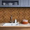 Oppio COPPER Glass Mat - Zelfklevend Mozaiek 300x300x4mm Oppio COPPER Glass Mat - Zelfklevend Mozaiek 300x300x4mm