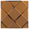Oppio COPPER Glass Mat - Zelfklevend Mozaiek 300x300x4mm Oppio COPPER Glass Mat - Zelfklevend Mozaiek 300x300x4mm