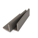 Oppio SILVER GREY - HOEKPROFIEL 290x5x5 cm WPC ( 360° volledig bedekkende beschermlaag )