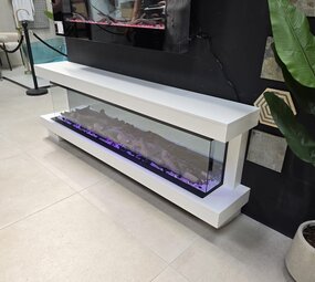 Oppio OPBOUW KAST WIT + SFEERHAARD AMSTERDAM 152 CM