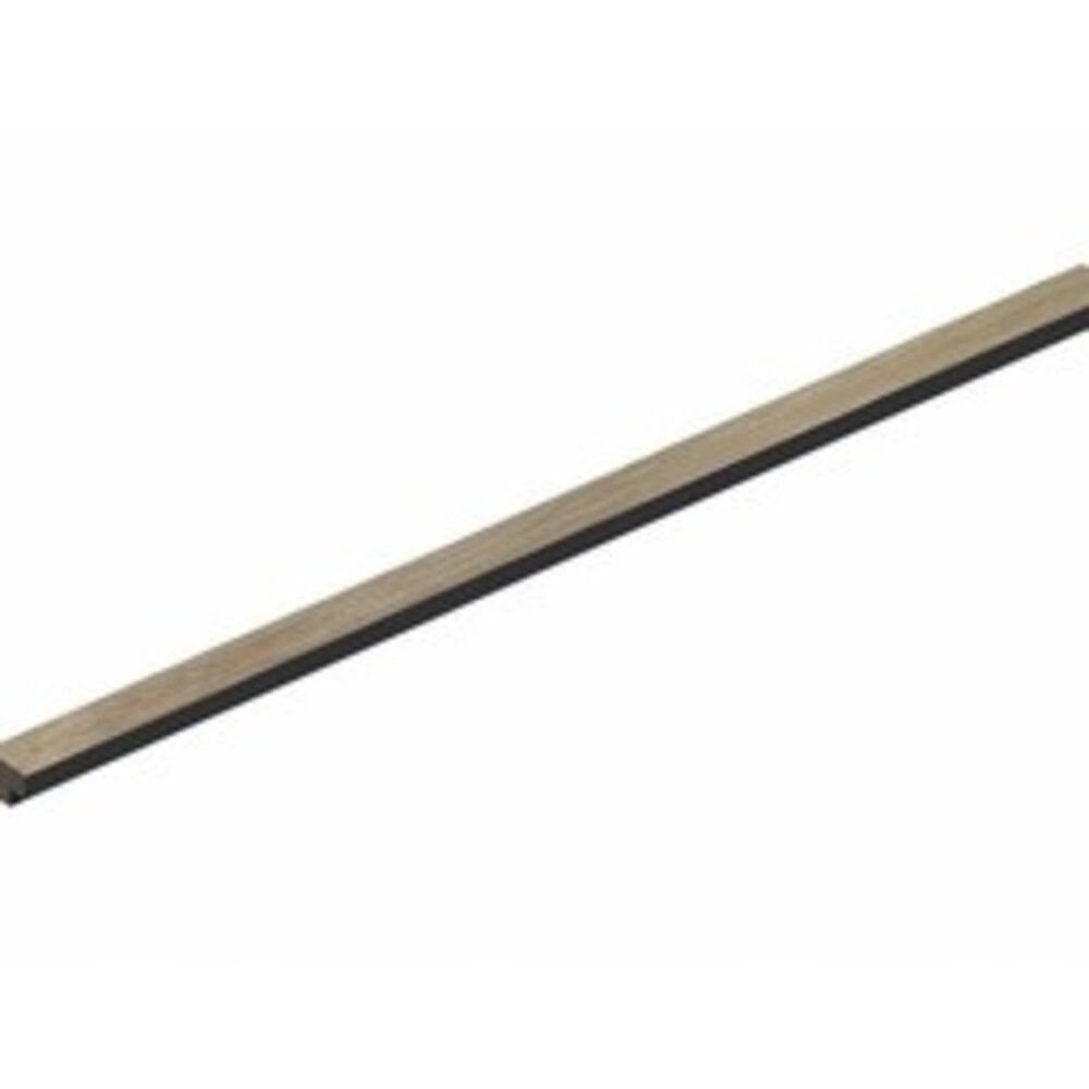 Oppio Eindlat Lattenwand kleur: 16 MM Wenge 260x2,7x1,6 Oppio Eindlat Lattenwand kleur: 16 MM Wenge 260x2,7x1,6