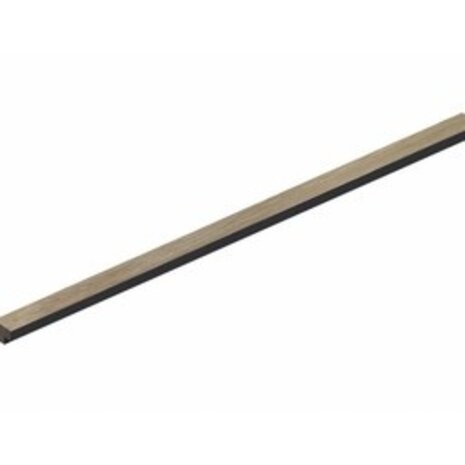 Oppio Eindlat Lattenwand kleur: 16 MM Wenge 260x2,7x1,6 Oppio Eindlat Lattenwand kleur: 16 MM Wenge 260x2,7x1,6