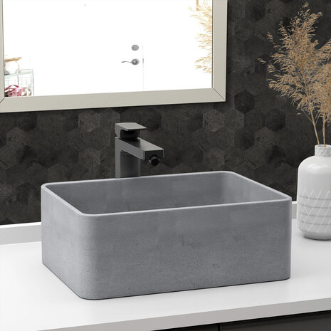 Oppio XL Antraciet Leisteen HEXAGON - Zelfklevend Mozaïek 290x288mm Oppio XL Antraciet Leisteen HEXAGON - Zelfklevend Mozaïek 290x288mm