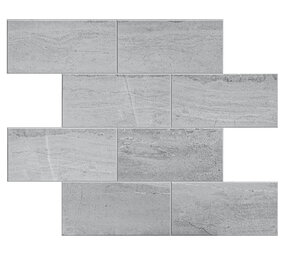 Oppio Beton Licht Grijs METRO - Zelfklevende Mozaïek Oppio Beton Licht Grijs METRO - Zelfklevende Mozaïek