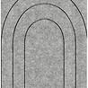 Oppio OPPIO Viltpaneel Licht Grijs - BAROK - 60x280 cm - Brandvertragend & Geluiddempend Oppio OPPIO Viltpaneel Licht Grijs - BAROK - 60x280 cm - Brandvertragend & Geluiddempend