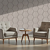 Oppio OPPIO Viltpaneel TAUPE - HEXAGON - 60x280 cm - Brandvertragend & Geluiddempend Oppio OPPIO Viltpaneel TAUPE - HEXAGON - 60x280 cm - Brandvertragend & Geluiddempend