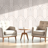 Oppio OPPIO Viltpaneel Beige - BAROK - 60x280 cm - Brandvertragend & Geluiddempend Oppio OPPIO Viltpaneel Beige - BAROK - 60x280 cm - Brandvertragend & Geluiddempend