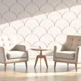 Oppio OPPIO Viltpaneel Beige - SCHRUB - 60x280 cm - Brandvertragend & Geluiddempend