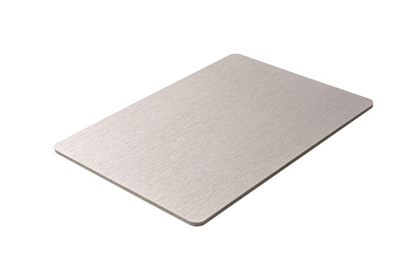 Oppio 120x280x0.8 cm - Metaal Wandpaneel ZILVER CELESTE