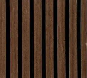 Oppio €25 PER PANEEL - 60x260 cm WENGE akoestische wand panelen
