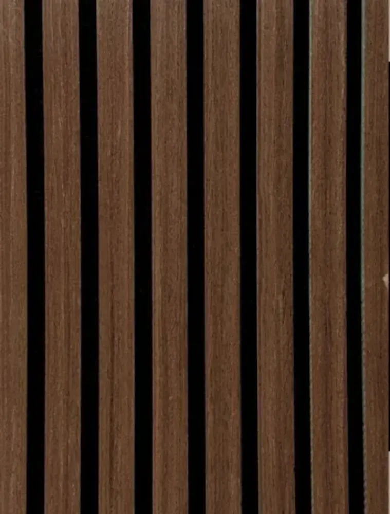 Oppio Sample - WENGE akoestische wand panelen lattenwand