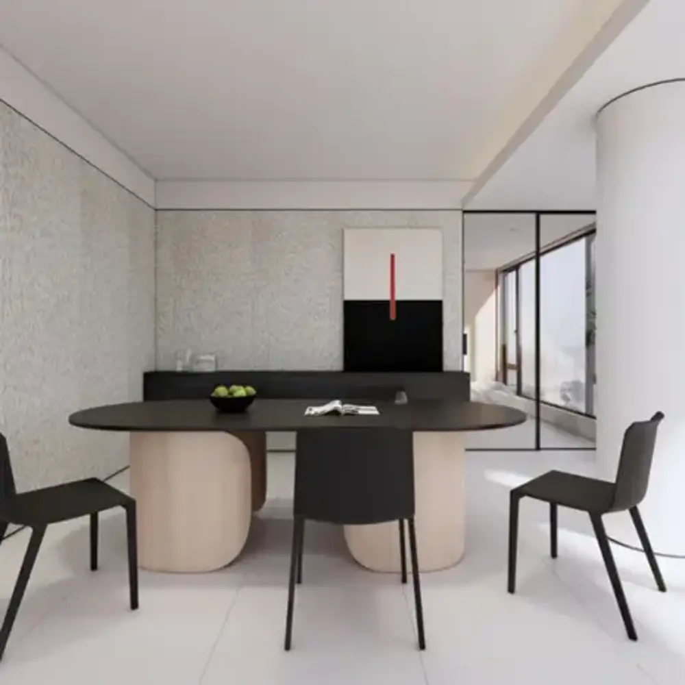 MUOZO MUOZO - Canyon Ridge OFF-WHITE 280x60 Flexibele Wandpanelen