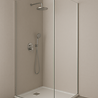 Oppio 120x280x0.8 cm - Metaal Wandpaneel ZILVER CELESTE