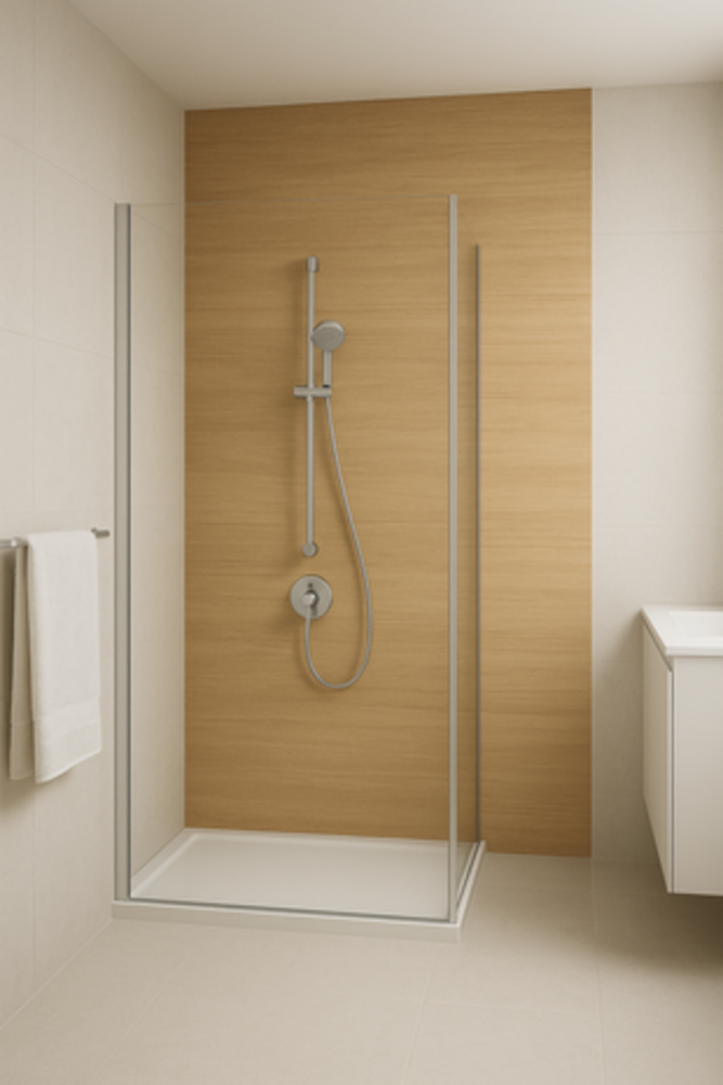 Oppio 120x280x0.8 cm - Houten Wandpaneel SANDSTONE OAK - MES  & GROEF