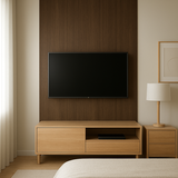 120x280x0.5 cm - Houten Wandpaneel ESPRESSO ESSENCE