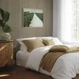 Lattenwand Silentless EIKEN 260 x 52,6 cm - akoestische wand panelen met Vilt