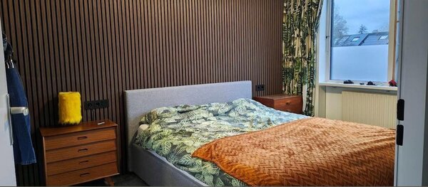 Oppio €25 PER PANEEL - 60x260 cm WENGE akoestische wand panelen