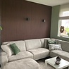 Oppio €25 PER PANEEL - 60x260 cm WENGE akoestische wand panelen