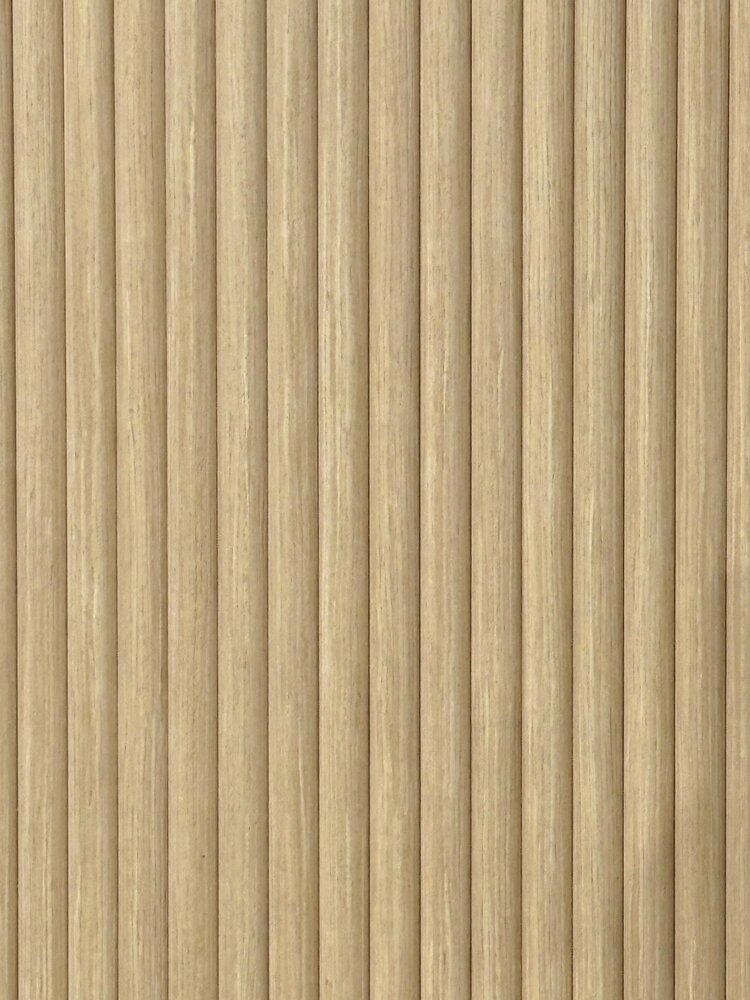 Oppio RONDE LATTEN - LICHT Eiken akoestische wand panelen lattenwand met Vilt