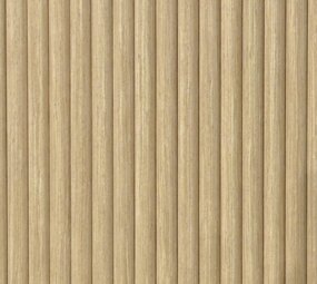 Oppio RONDE LATTEN - LICHT Eiken akoestische wand panelen lattenwand met Vilt