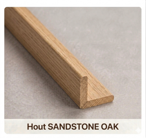 Oppio Buitenhoekprofiel  tbv. Bamboo Wandpanelen  - SANDSTONE OAK