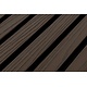 Oppio SAMPLE - ROSEWOOD - Per Stuk - ROSEWOOD - Zwarte strepen - Gevelbekleding – Composiet | 290 x 22 cm | Gevel | Tuin |