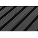 Oppio Sample - BLACK -  Zwarte strepen - Gevelbekleding – Composiet | 290 x 22 cm | Gevel | Tuin