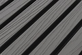 €20.99 Per Stuk - SILVER GREY - Zwarte strepen - Gevelbekleding – Composiet | 290 x 22 cm | Gevel | Tuin