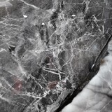 Oppio €37 PER PANEEL - 120x280x0,3 cm - PVC Wandpaneel Grijs Steen Marmerlook Hoogglans