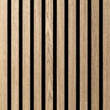 Oppio €25 PER PANEEL - 60x260 cm WALNOOT Eiken akoestische wand panelen