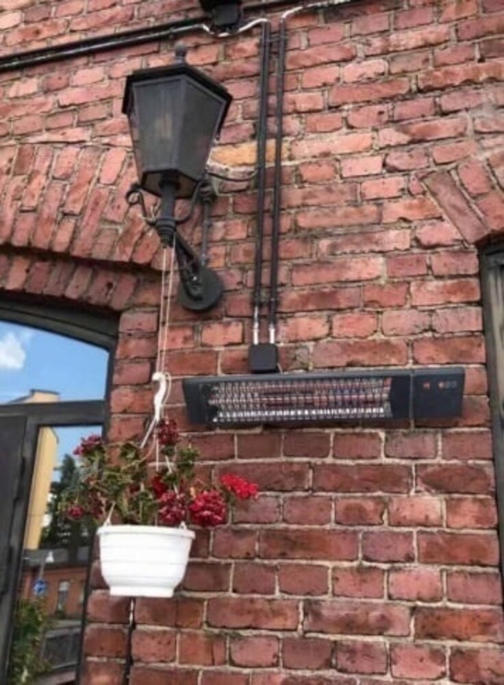 Oppio OPPIO Elektrische Terrasverwarmer 2500W - WIFI FUNCTIE ( MUUR ) Oppio OPPIO Elektrische Terrasverwarmer 2500W - WIFI FUNCTIE ( MUUR )