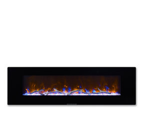 Oppio New York - 152 CM OPBOUW Elektrische Sfeerhaard MET VERWARMING + WIFI + APP FUNCTIE