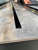 Eindprofiel tbv. PVC Wandpanelen - Zwart