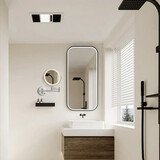 Oppio COSMO make-up spiegel (CHROOM) Toilet / Badkamerspiegel met verlichting
