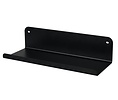 Wandplank MAT ZWART tbv Akoestische wandpanelen