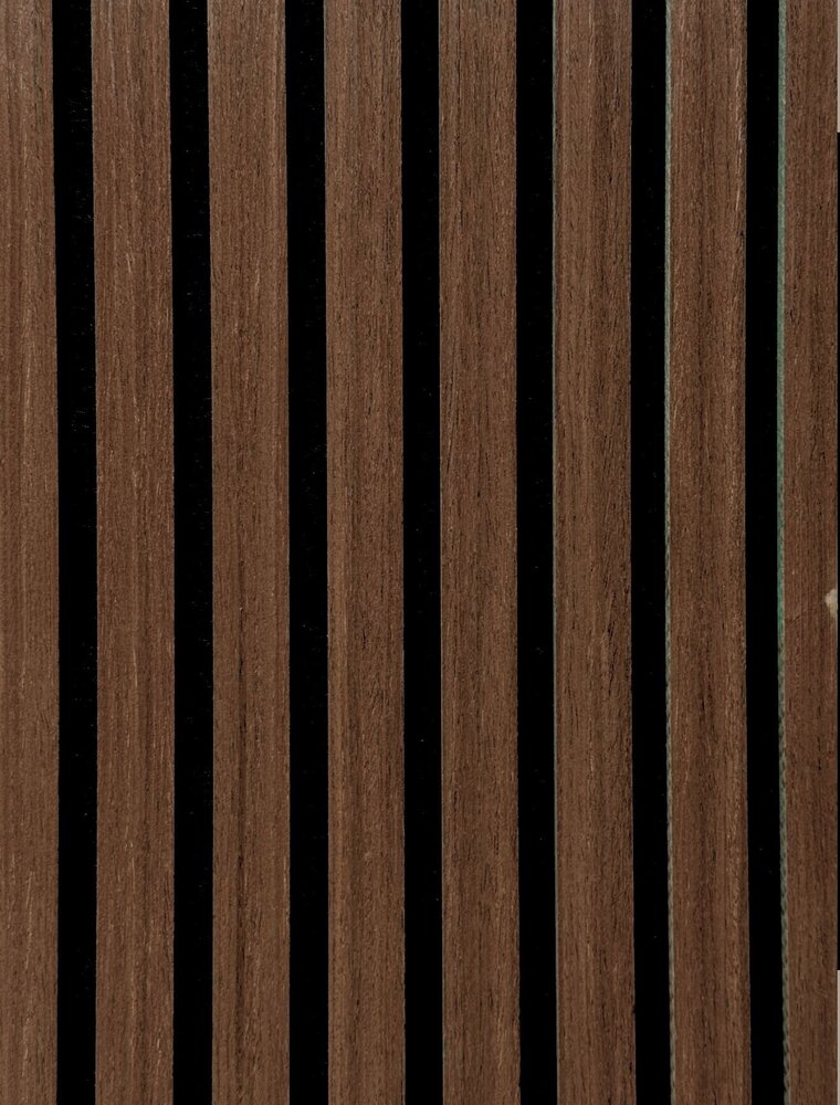 Oppio €25 PER PANEEL - 60x260 cm WENGE akoestische wand panelen