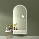 Oppio TUBA XXL Randloos Spiegel 100×180 tbv Woonkamer / Badkamer met Verlichting