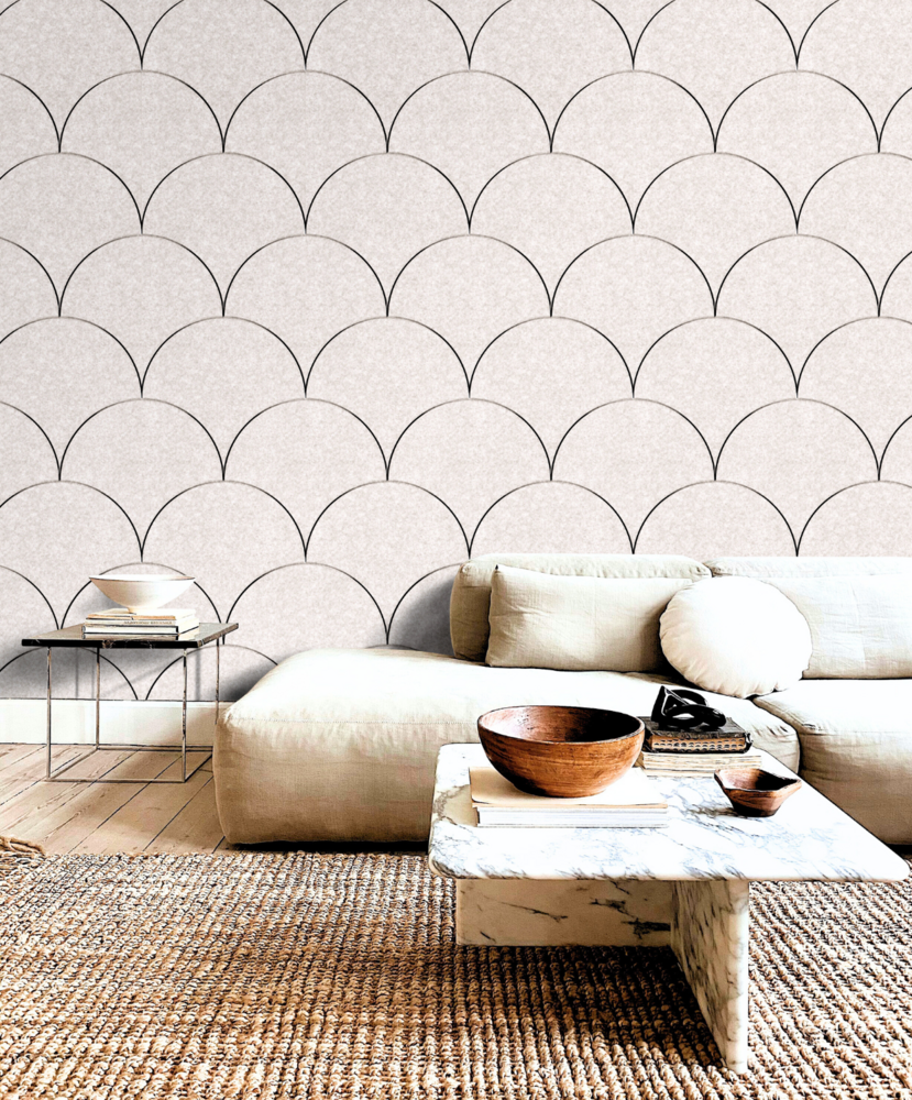 Oppio OPPIO Viltpaneel Beige - SCHRUB - 60x280 cm - Brandvertragend & Geluiddempend