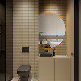 Oppio HARMONY 60x90 ( RANDLOOS ) Badkamerspiegel met verlichting