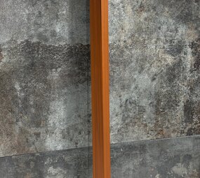 Oppio TEAK - HOEKPROFIEL 290x5x5 cm WPC ( 360° volledig bedekkende beschermlaag )