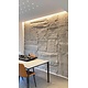 Oppio 3D XL MARFIL Rockstone Wandpaneel 60x120