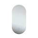 Oppio ELLIPS - 50x100 CM ( Randloos ) Toilet / Badkamerspiegel met verlichting Oppio ELLIPS - 50x100 CM ( Randloos ) Toilet / Badkamerspiegel met verlichting