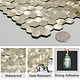 Oppio Geborsteld MINI Hexagon Goud - Zelfklevend Mozaiek 308x298x4mm Oppio Geborsteld MINI Hexagon Goud - Zelfklevend Mozaiek 308x298x4mm
