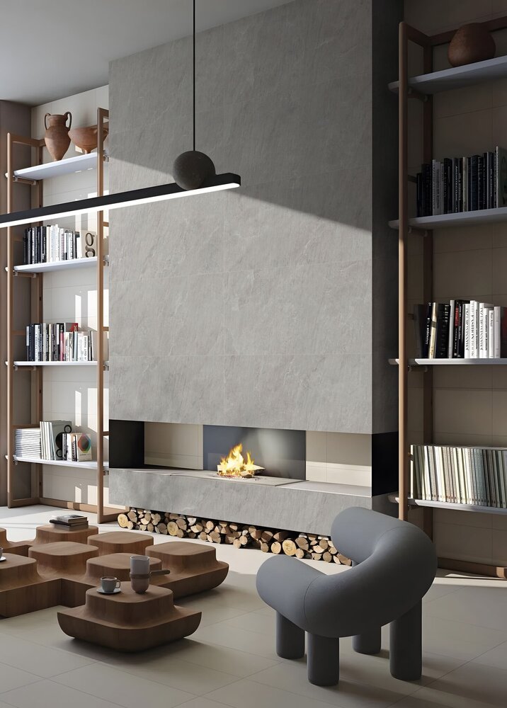ALPINE GREY 60x120 Flexibele Wandpanelen